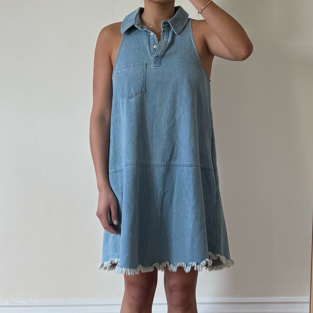 The Fifth denim collared dress